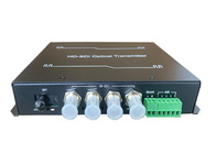 Conversor 20KM LC/SC/FC/ST da fibra de 4CH 3G/HD-SDI