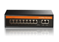 interruptor 10 completos do ponto de entrada de VLAN de 8+2 2 portos do Uplink/100Mbps 250m 8 portos do ponto de entrada