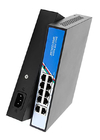 100/250m 10/100 Mbps 8+2 POE Switch, câmera IP Ethernet Network Switch
