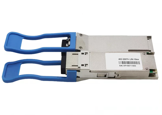 Módulo LC DOM 20KM/10KM 40G SFP, 1270-1330nm 1310nm 40GBASE LR4 QSFP+