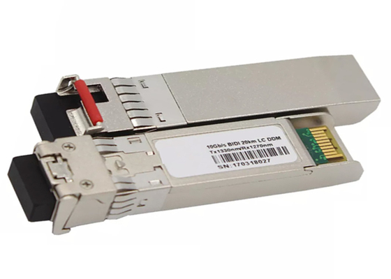 Módulo 60KM LC 10G SFP+, Transceptor Simplex Bidi SFP WDM 1330nm 1270nm