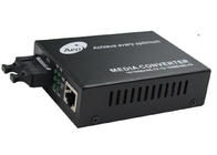 Conversor duplo multimodo 10/100Mbps 850nm 1310nm 2km dos meios dos ethernet da fibra