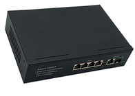 o ponto de entrada 4+1+1 comuta o interruptor da fibra de 4 ethernet do ponto de entrada do gigabit dos portos do ponto de entrada com 1 porto do Uplink do porto 1 de SFP