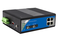 Comutador Ethernet POE robusto para taxa de transferência de dados 10/100/1000 Mbps Temperatura de trabalho -40-85°C