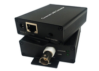 10/100Mbps 1*BNC+1*LAN EOC Ethernet Over Coaxial Extender 1,5 km Fornecimento de energia DC12V