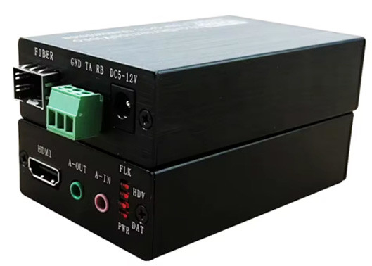 1080P HDMI Fiber Converter Audio bidirecional RS232 através de extensor de fibra óptica
