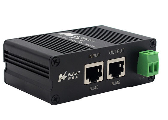 Dispositivo de proteção contra surtos de rede porta única 10/100/1000 Mbps trilho Din