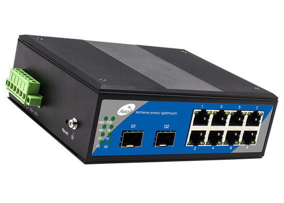 o interruptor portuário do gigabit 1310/1550nm 8 controlou