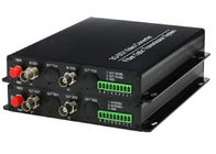 2CH 3G SDI HD SDI ao porto ótico do conversor 2 BNC 1 da fibra ótica