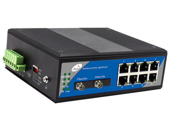 Porto industrial do interruptor 8 do ponto de entrada do apoio 10/100Mbps de CBIT