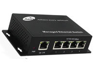 4 apoio portuário do prolongamento 250m VLAN CBIT do IPC do interruptor de rede de Gigabit Ethernet