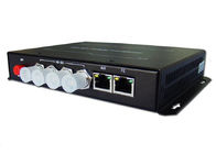 transceptor ótico de 4ch HD SD SDI com uma porta ethernet 10/100Mbps