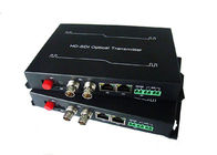 20km 1 transceptor ótico do canal HD SDI com portos de rede 10/100Mbps