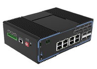 IP40 controlou o interruptor da fibra de SFP com porta ethernet 8 10/100/1000Mbps