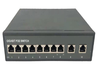 Os ethernet completos do ponto de entrada do gigabit do metal comutam 8 portos 2 portos do Uplink