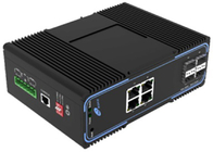 Switch de Fibra Ethernet Gerenciado 10/100/1000 Mbps 4 SFP e 4 portas Ethernet POE